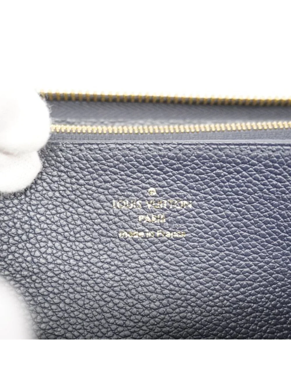 Louis Vuitton Wallet Monogram Empreinte Zippy Marine Rouge